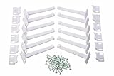 Dreambaby G181 Kindersicherung-Schrank Sicherheitsriegel Schubladensicherung Schranksicherung, 12 Stück (1er Pack)